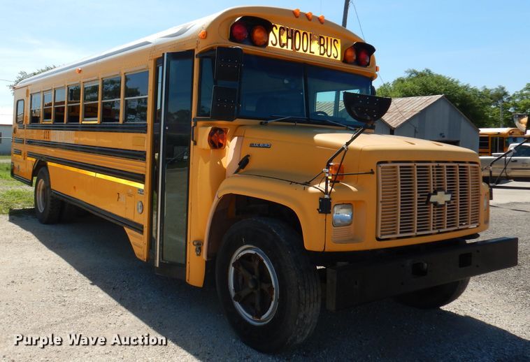 image for item DI6661 1996 Chevrolet Blue Bird  school bus