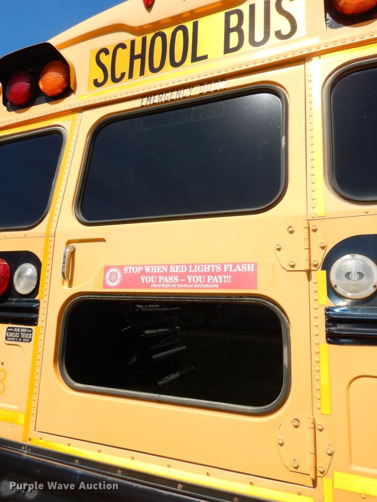 image for item DI6661 1996 Chevrolet Blue Bird  school bus