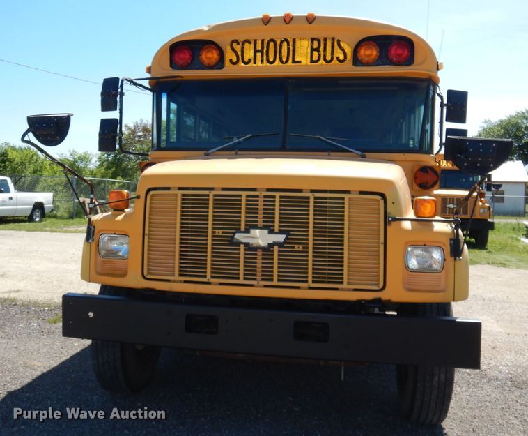 image for item DI6662 1996 Chevrolet Blue Bird  school bus