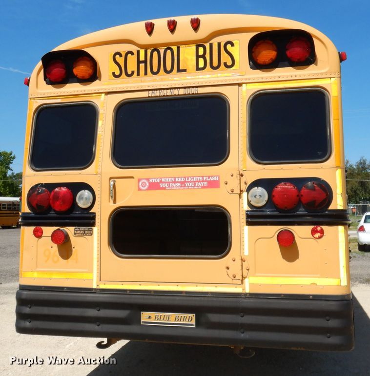 image for item DI6662 1996 Chevrolet Blue Bird  school bus