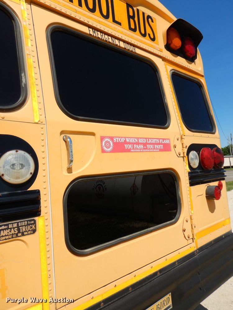 image for item DI6662 1996 Chevrolet Blue Bird  school bus