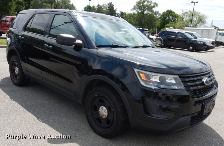 image for item DI6719 2016 Ford Explorer Police Interceptor  SUV