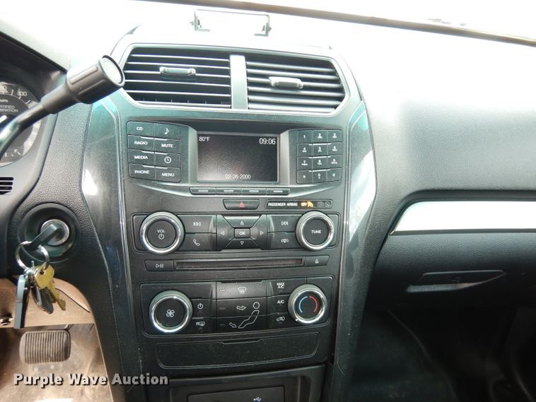 image for item DI6719 2016 Ford Explorer Police Interceptor  SUV