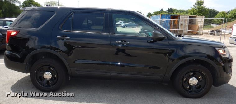 image for item DI6722 2017 Ford Explorer Police Interceptor  SUV
