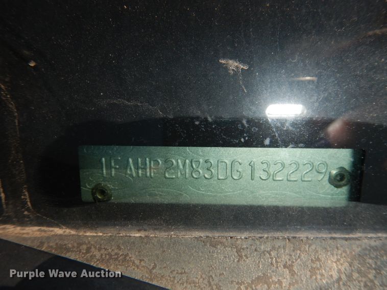 image for item DI6723 2013 Ford Taurus Police Interceptor