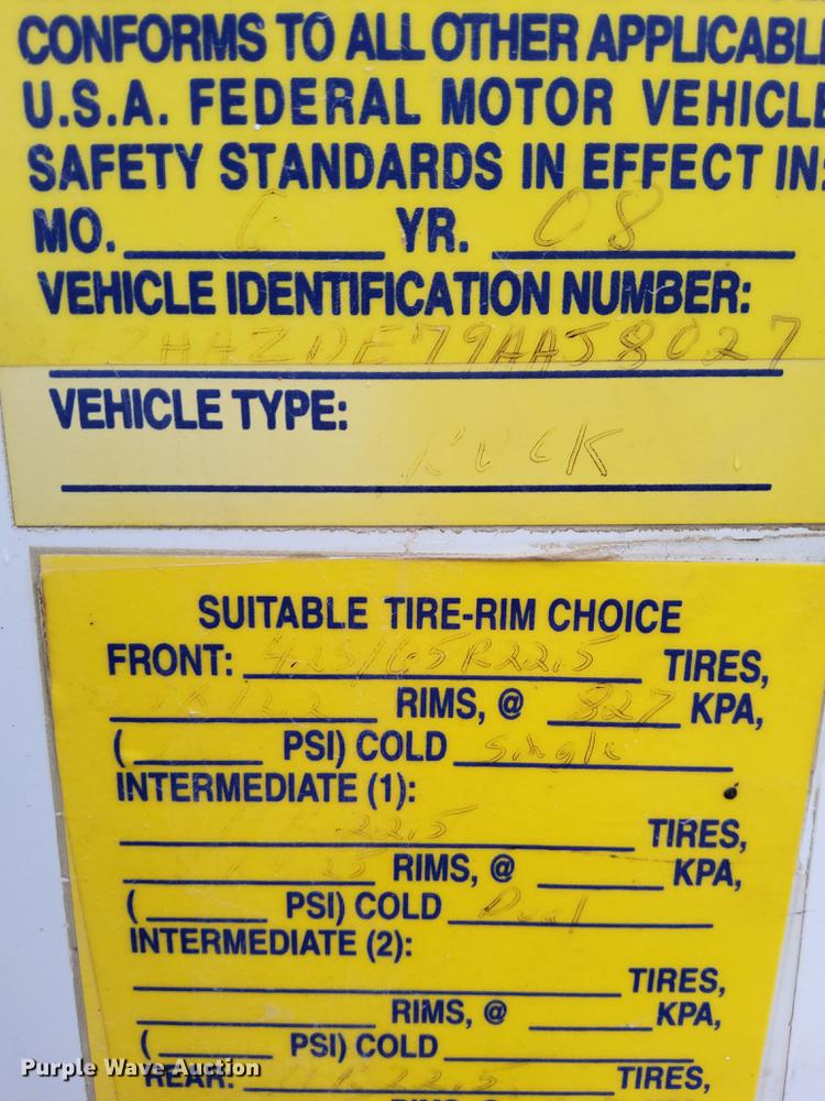 image for item DL2805 2009 Sterling LT9500  dump truck