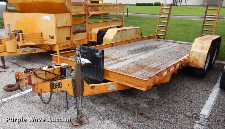 image for item DL8223 1991 Cronkhite 2700A  equipment trailer