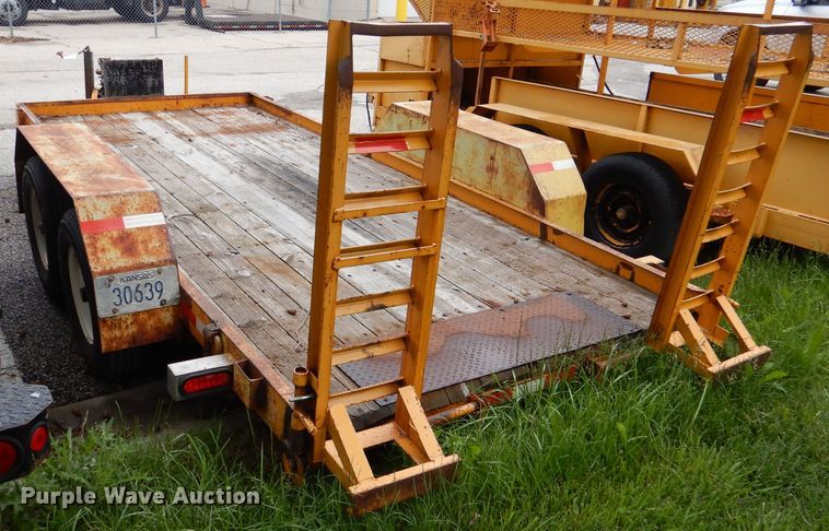 image for item DL8223 1991 Cronkhite 2700A  equipment trailer