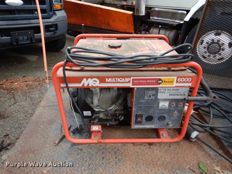 image for item DL8226 Multiquip 6000  generator