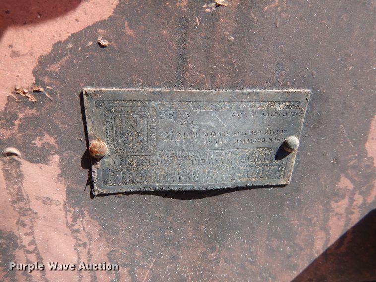 image for item DL8914 Lifting equipment