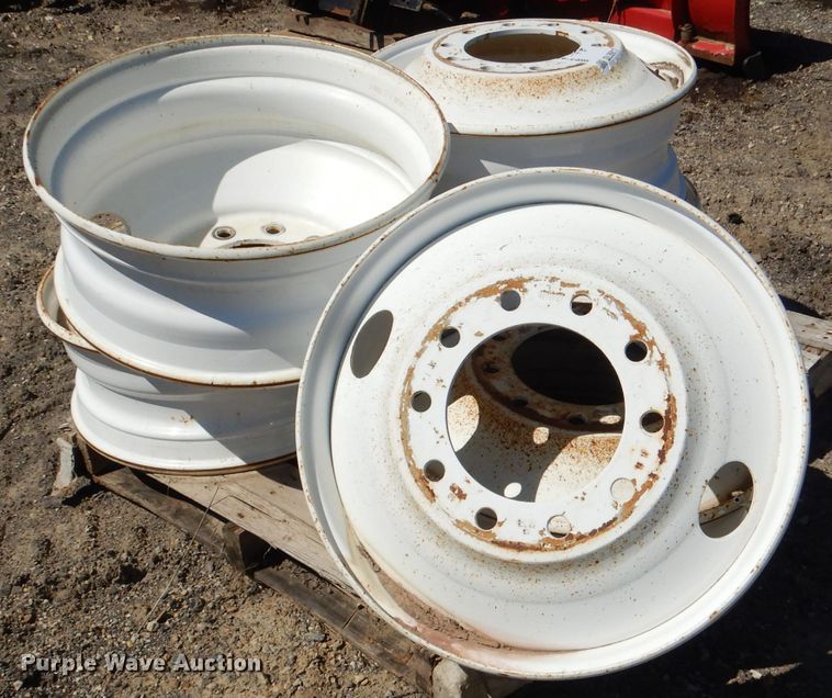 image for item DL8917 (6) steel wheels