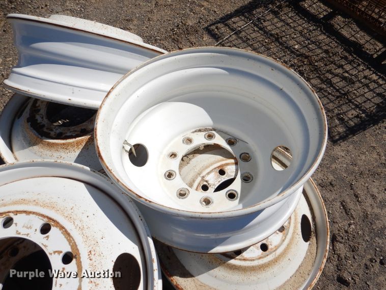 image for item DL8917 (6) steel wheels