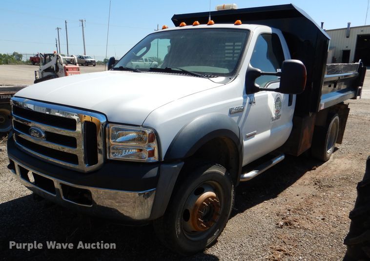 image for item DL8919 2007 Ford F450  dump truck