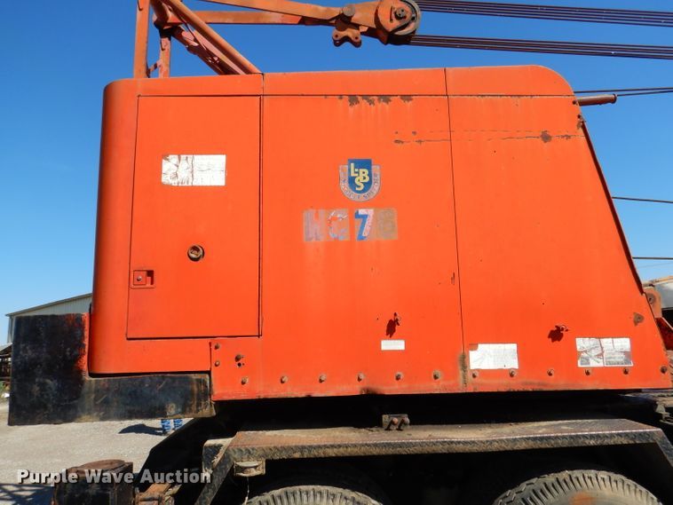 image for item DL8930 1966 Link Belt HC78A  truck crane