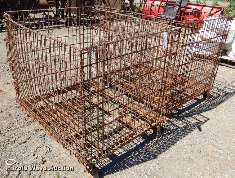 image for item DL8931 (17) collapsible wire containers