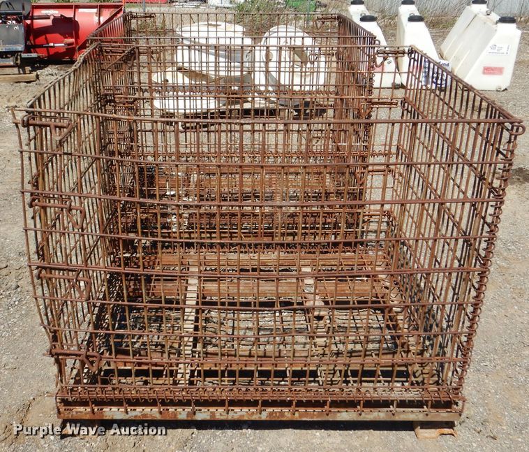 image for item DL8931 (17) collapsible wire containers