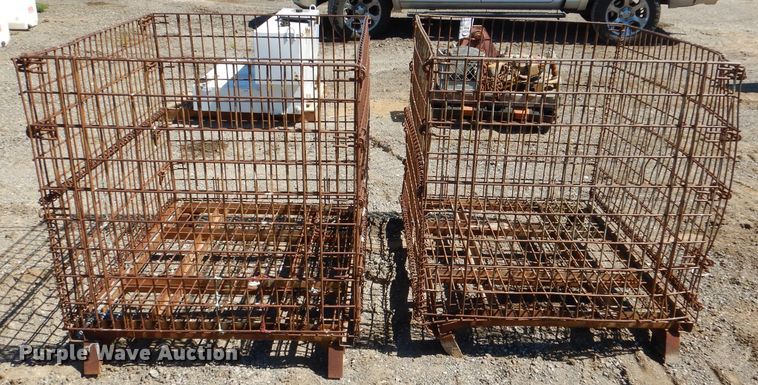 image for item DL8931 (17) collapsible wire containers