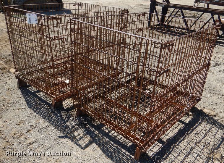 image for item DL8931 (17) collapsible wire containers