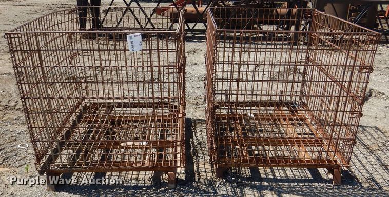 image for item DL8931 (17) collapsible wire containers