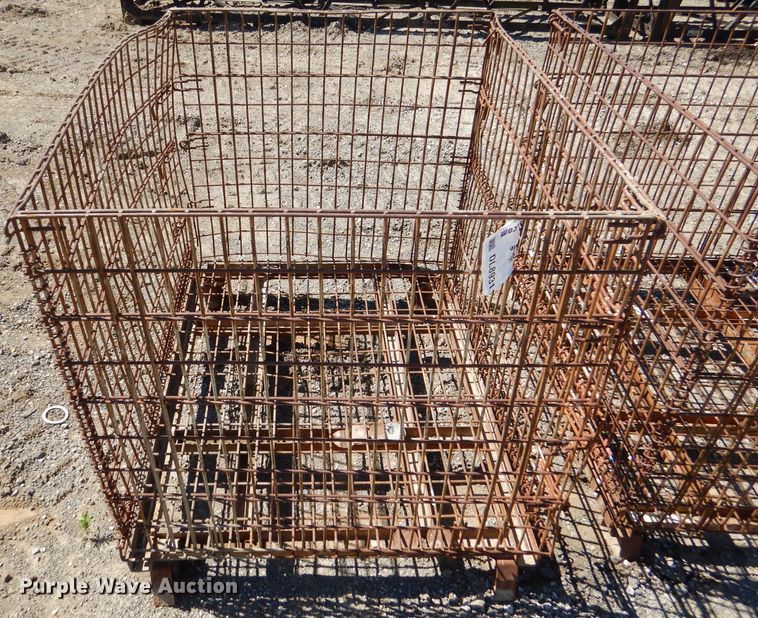 image for item DL8931 (17) collapsible wire containers