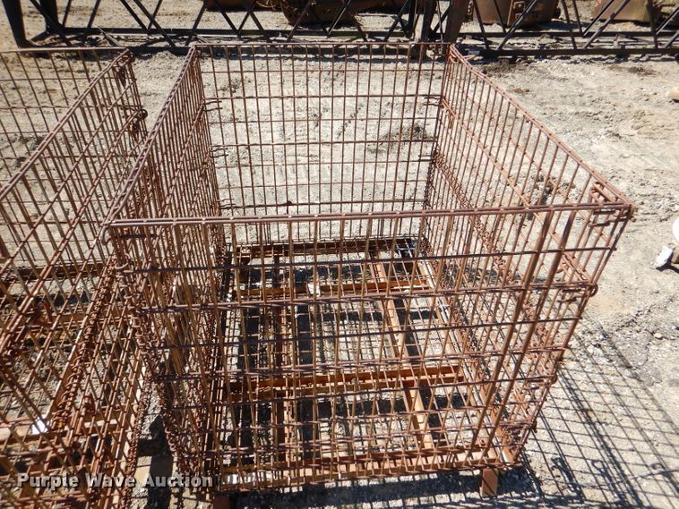 image for item DL8931 (17) collapsible wire containers