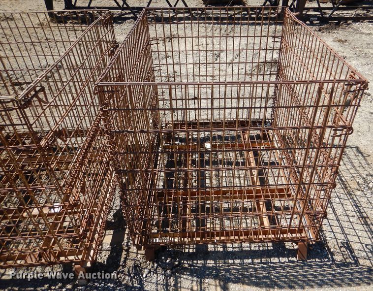 image for item DL8931 (17) collapsible wire containers