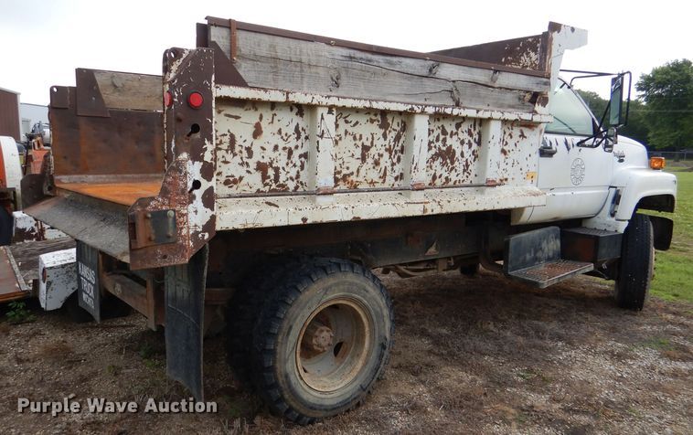 image for item DL8943 1992 GMC Top Kick  dump truck