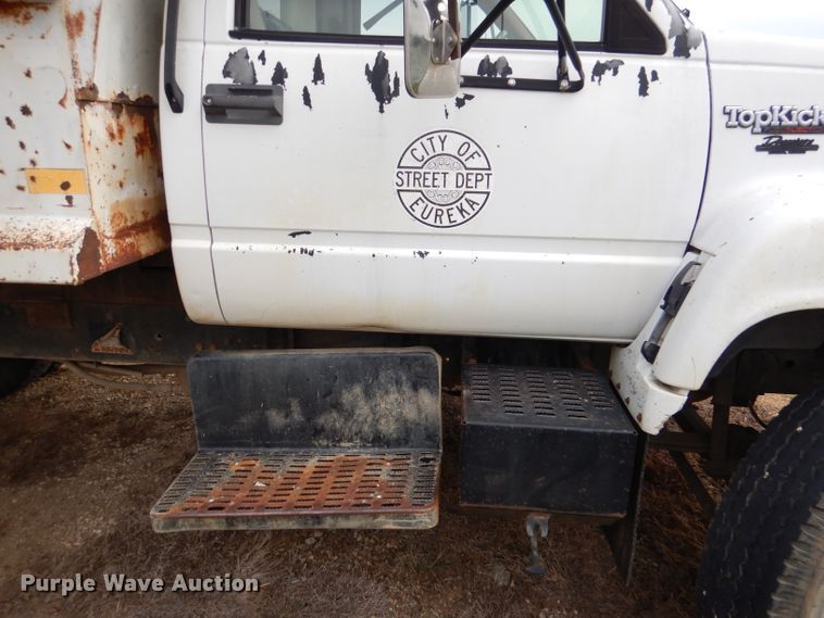 image for item DL8943 1992 GMC Top Kick  dump truck