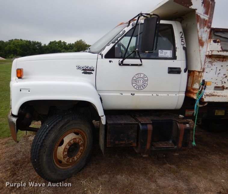 image for item DL8943 1992 GMC Top Kick  dump truck