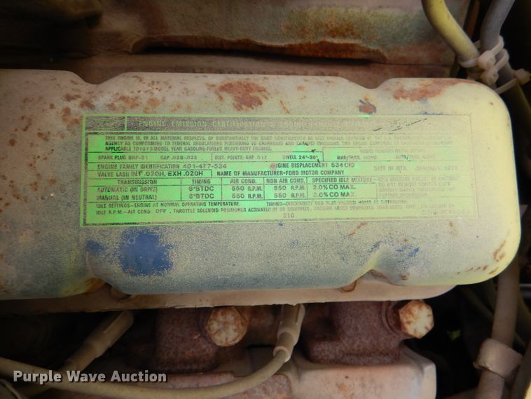 image for item DL8945 1973 Ford C900  fire truck