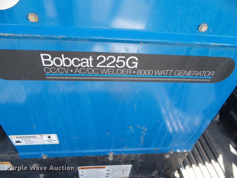image for item GR9456 Miller Bobcat 225G  welder/generator