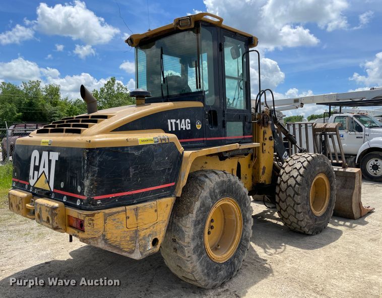 image for item IC9338 2004 Caterpillar IT14G  wheel loader