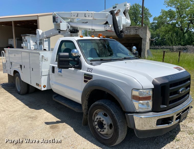 image for item IC9343 2008 Ford F550  bucket truck