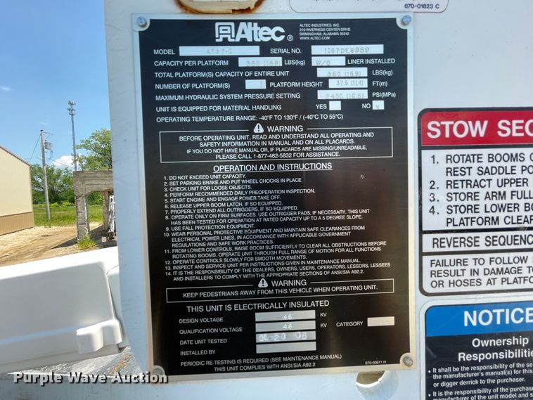 image for item IC9343 2008 Ford F550  bucket truck