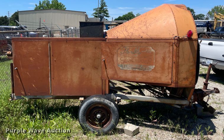 image for item IC9344 Flexible Seweroder  sewer rodder trailer