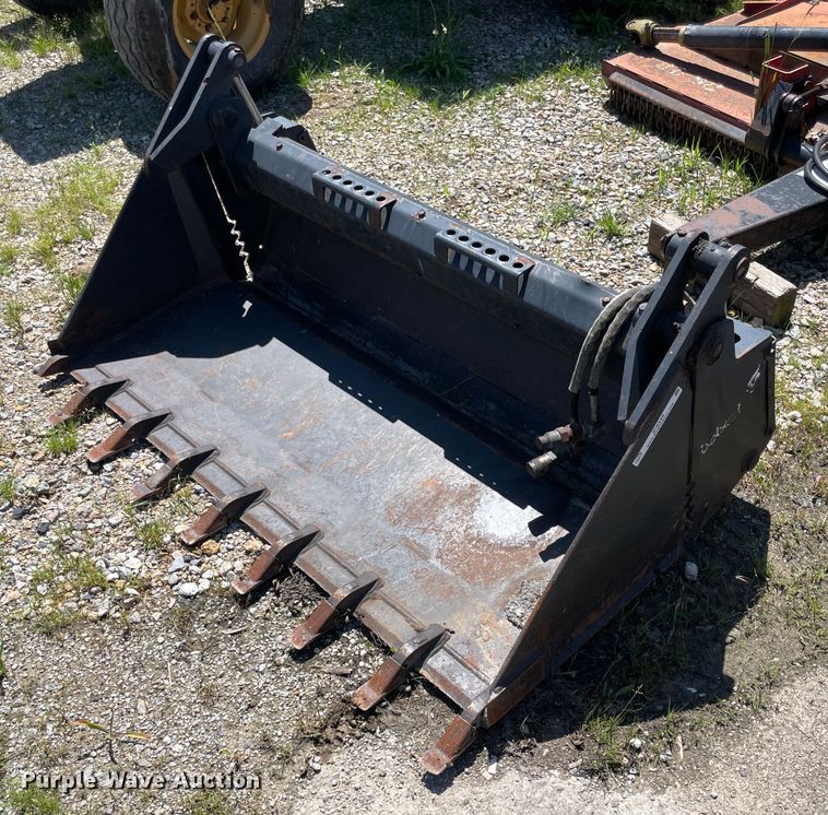 image for item IC9349 Bobcat 60 COMB  four-in-one skid steer bucket
