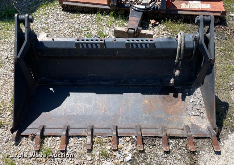 image for item IC9349 Bobcat 60 COMB  four-in-one skid steer bucket