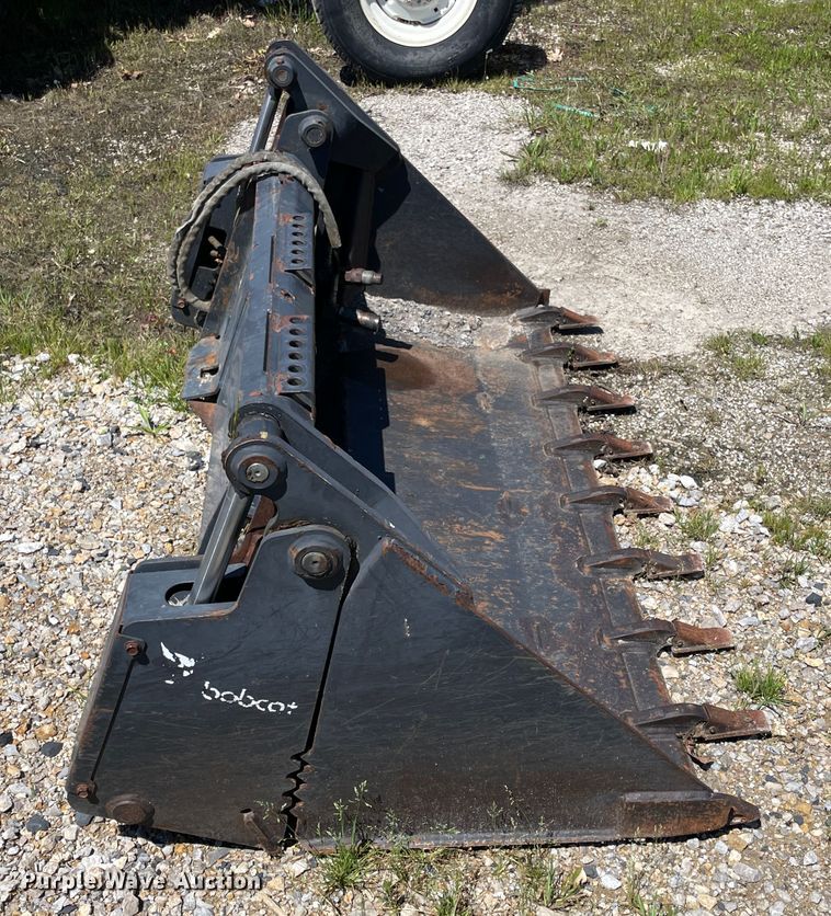 image for item IC9349 Bobcat 60 COMB  four-in-one skid steer bucket