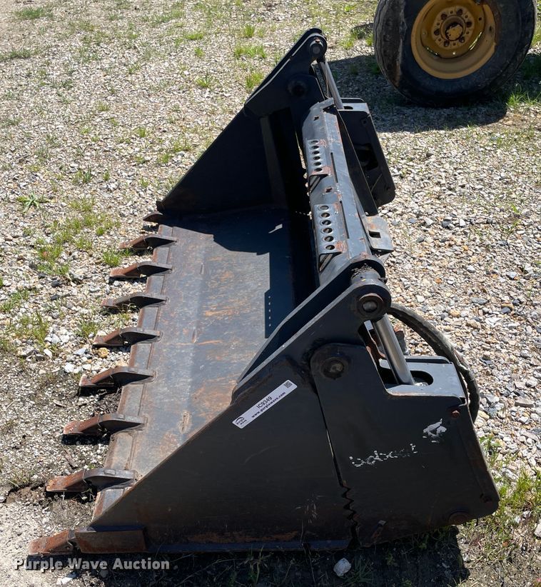 image for item IC9349 Bobcat 60 COMB  four-in-one skid steer bucket
