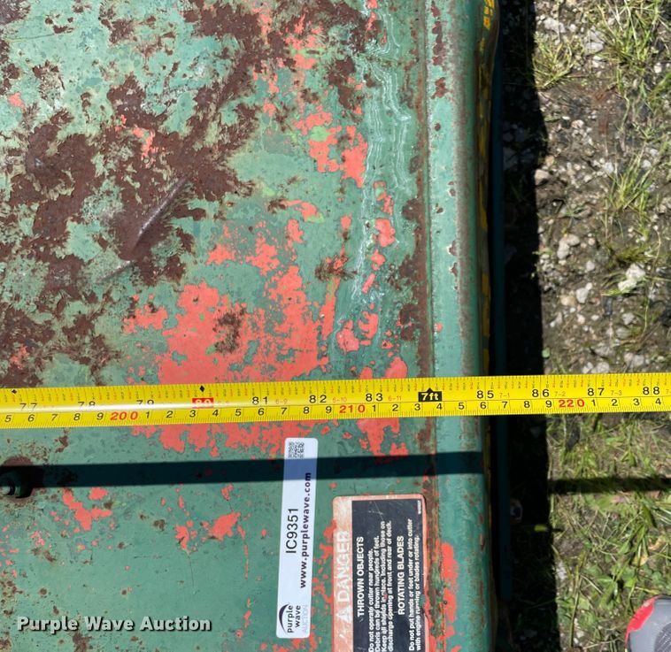 image for item IC9351 John Deere 709  rotary mower