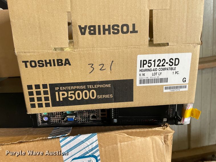 image for item IC9358 Approximately 100 Toshiba IP5000 telephones