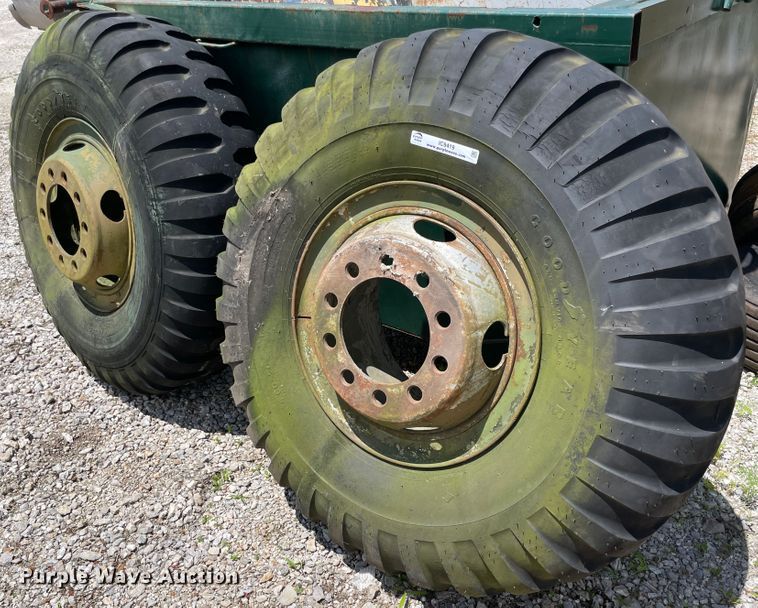 image for item IC9419 (2) Goodyear 14.00-20 tires and wheels