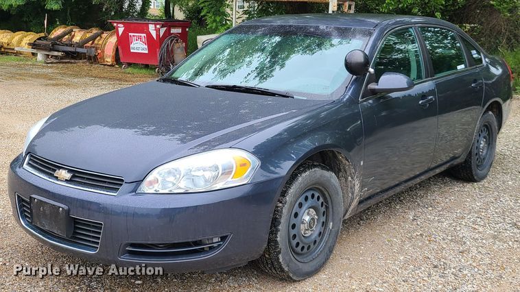 image for item IC9747 2008 Chevrolet Impala Police
