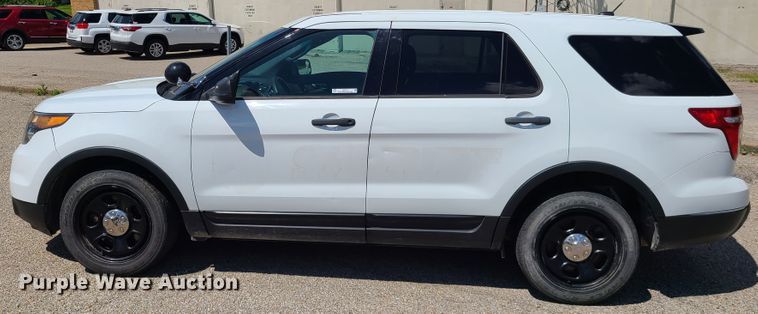image for item IC9771 2014 Ford Explorer Police  SUV