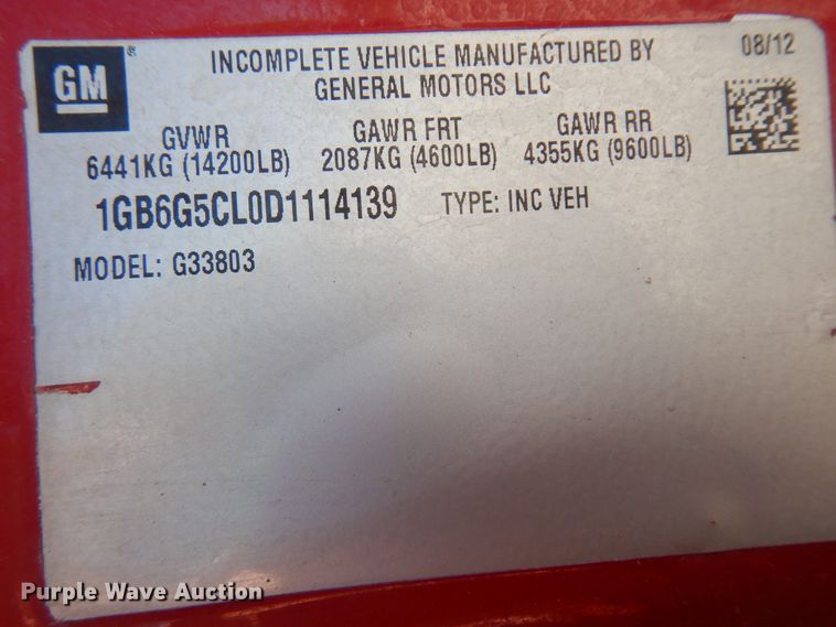 image for item ID9947 2013 Chevrolet Express G4500  ambulance