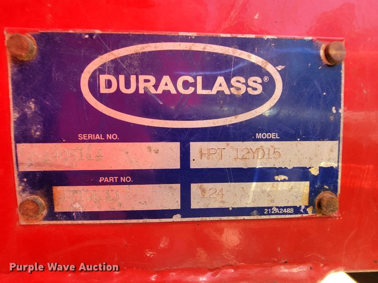 image for item IF9814 2015 Freightliner 108SD  dump truck