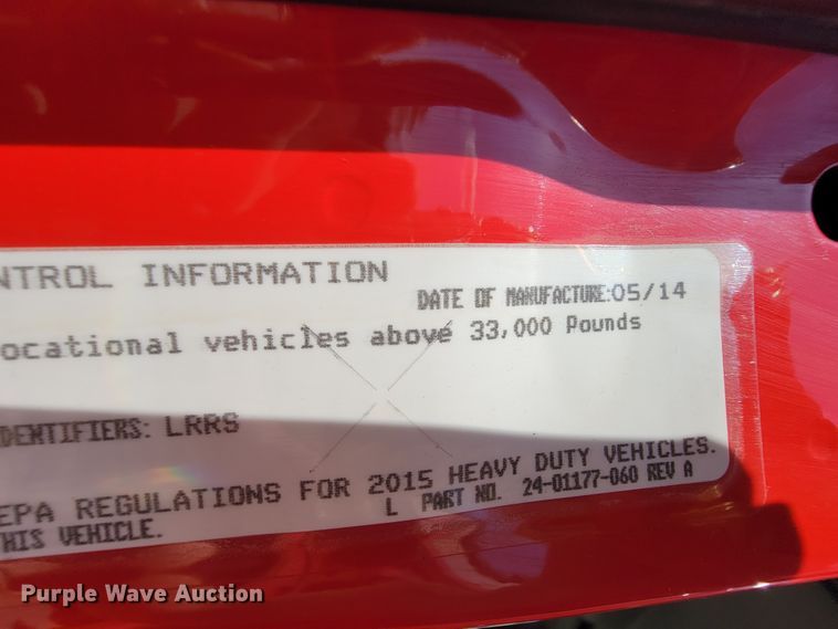 image for item IF9814 2015 Freightliner 108SD  dump truck