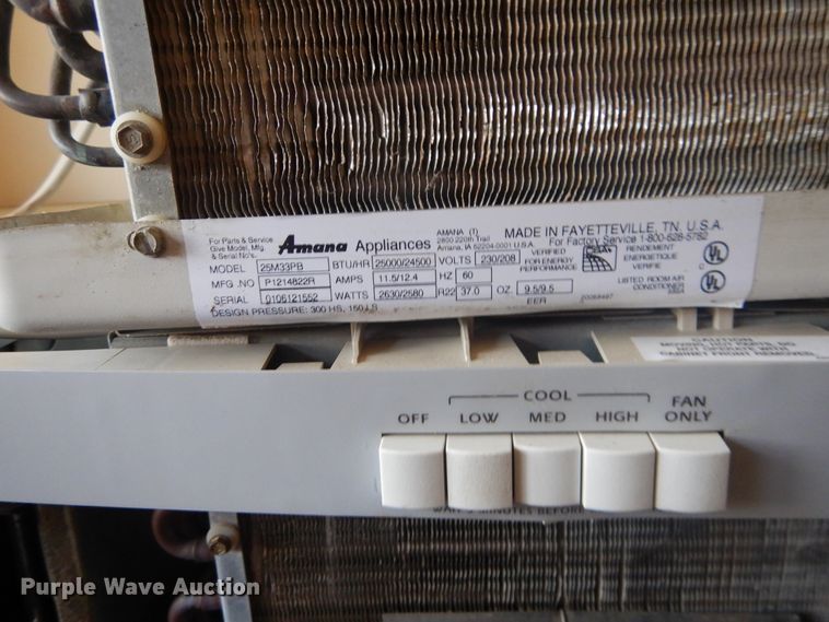 image for item IJ9398 (7) Amana 25M33PB AC units