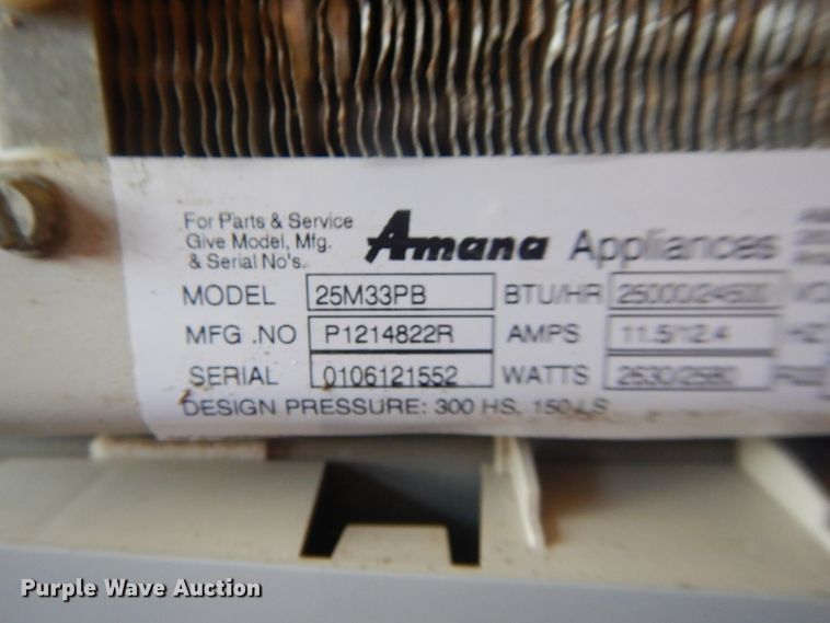 image for item IJ9398 (7) Amana 25M33PB AC units