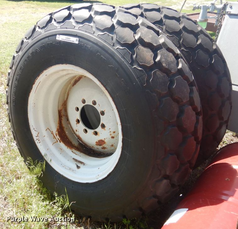 image for item IJ9403 (2) 18.4-26 tires and wheels